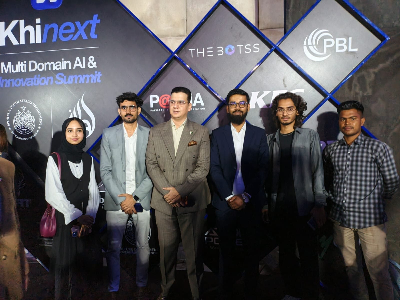 ​Zaid Ali attending KhiNext Multi Domain AI and Innovation Summit at PC Hotel Karachi
